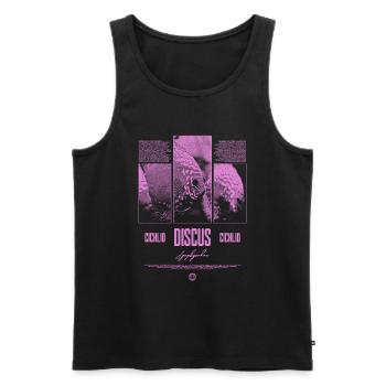 Discus Fish Cichlid Aquarium Fish Keeper - Men's Premium Organic Tank Top - black - Front - Michal (187cm)