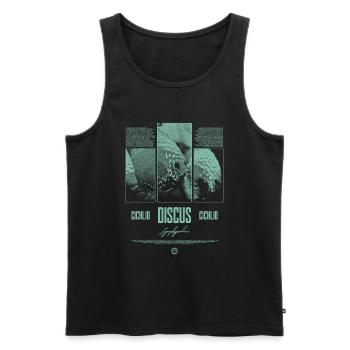 Diskusfisch Buntbarsch Aquarium Fischhalter - Männer Premium Bio Tank Top - Schwarz - Vorne - AI Model Male 178 light (178cm)