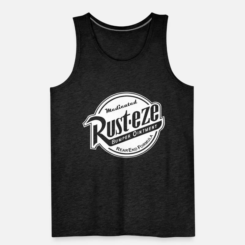 Rusteze Medicated Rust-eze Bumper Ointment, Men's Premium Organic Tank Top