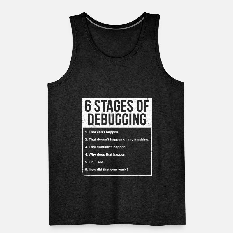 Programmierer Lustige Geschenkidee Männer Premium Bio Tank Top