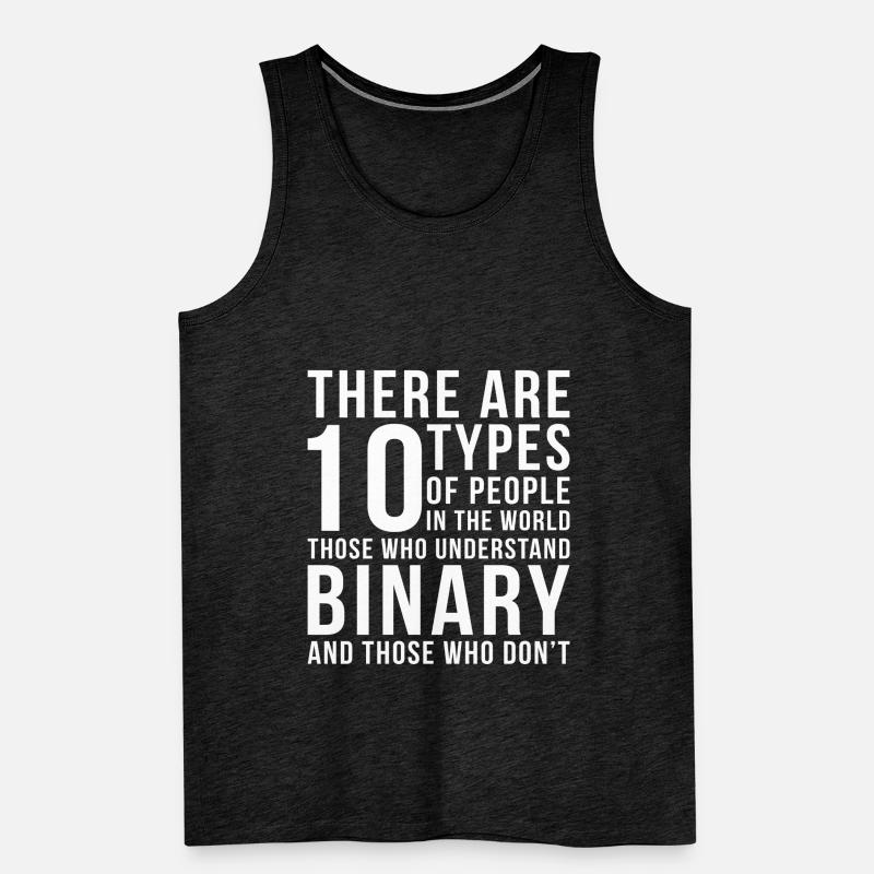 Programmer Software Developer Coder Gift Men's Premium Organic Tank Top