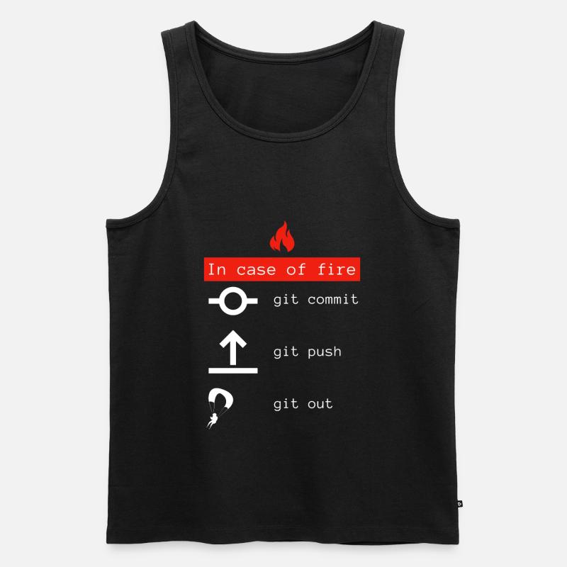 Programmierer Coder Geschenkidee - Männer Premium Bio Tank Top - Schwarz