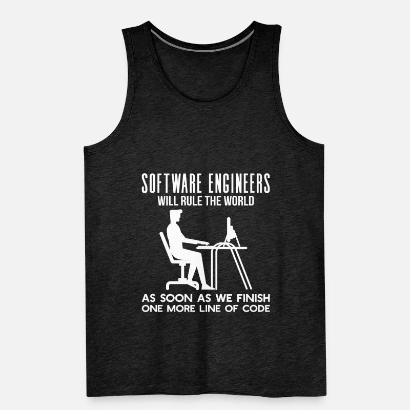 Programmierer Lustige Geschenkidee Männer Premium Bio Tank Top