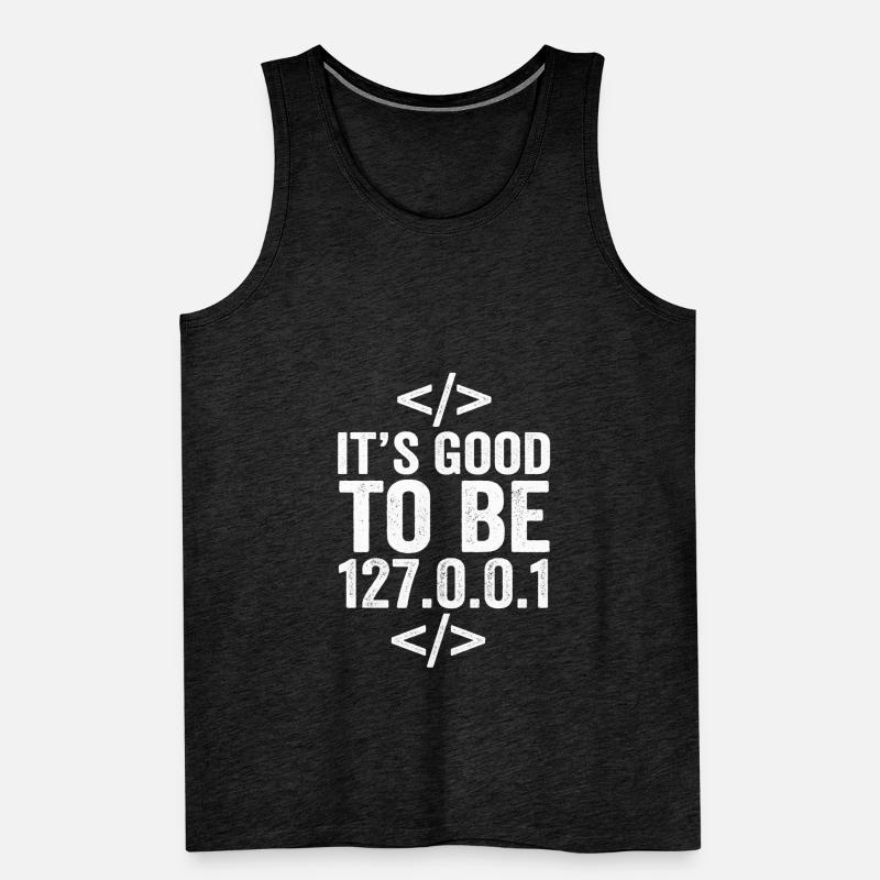 Programmierer Localhost Männer Premium Bio Tank Top