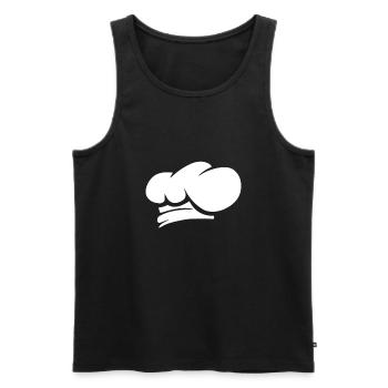 Kochen Restaurant Koch Köchin - Männer Premium Bio Tank Top - Schwarz - Vorne - Michal (187cm)