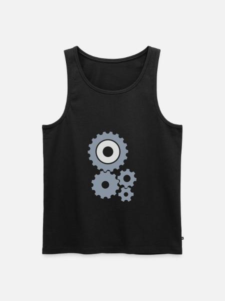 Mechanic Car Car Garage - Men's Premium Organic Tank Top - black