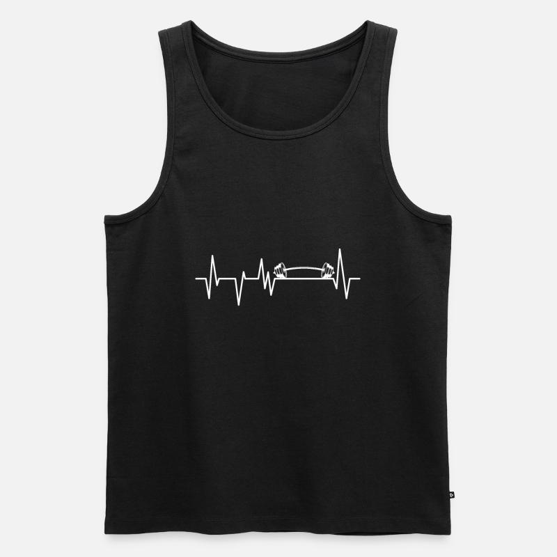 Remise en forme - Débardeur bio Premium Homme - noir