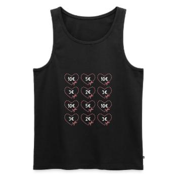 Junggesellenabschied - Männer Premium Bio Tank Top - Schwarz - Vorne - Michal (187cm)