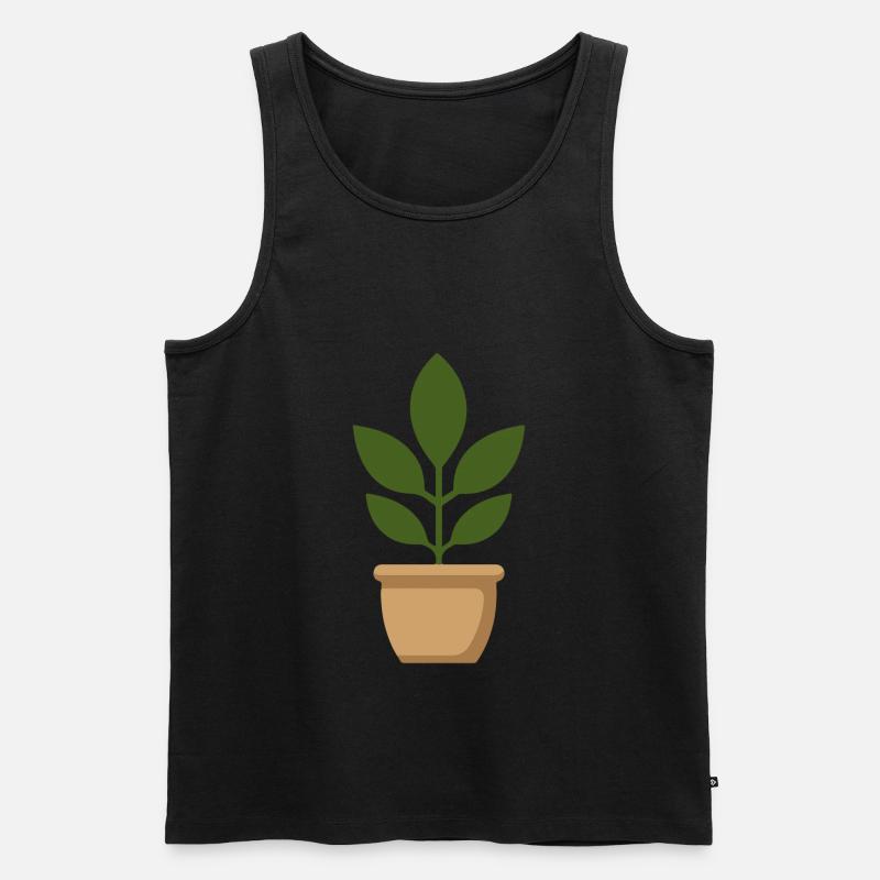 Garten - Männer Premium Bio Tank Top - Schwarz