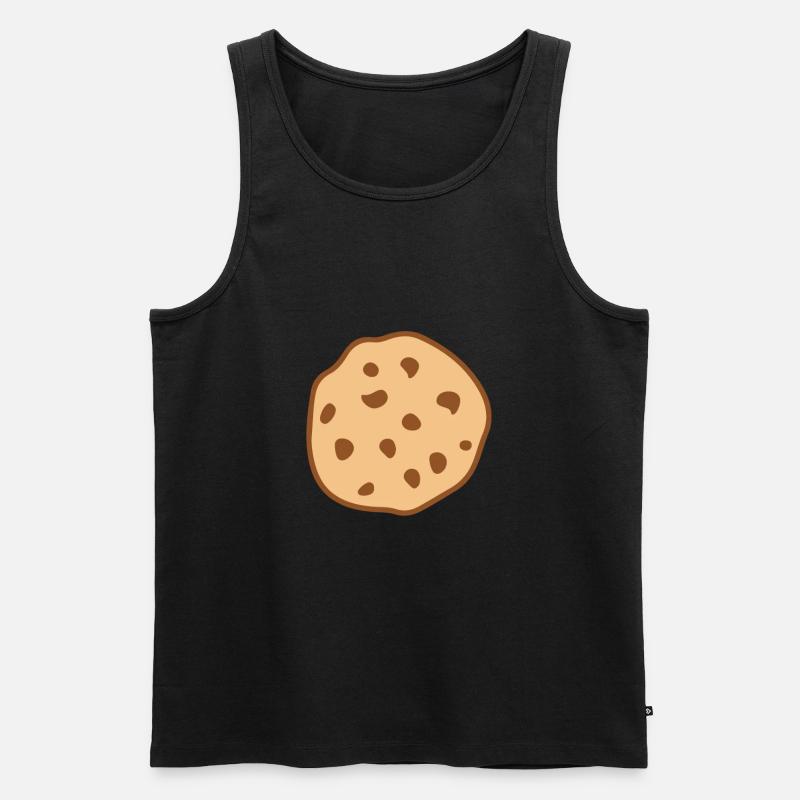 Backen - Männer Premium Bio Tank Top - Schwarz