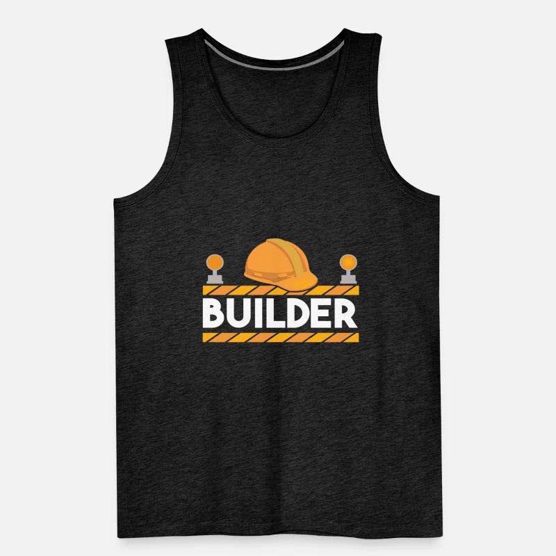 Construction worker Men's Premium Organic Tank Top