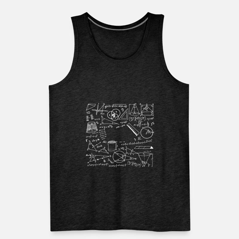 Mathematiker Männer Premium Bio Tank Top