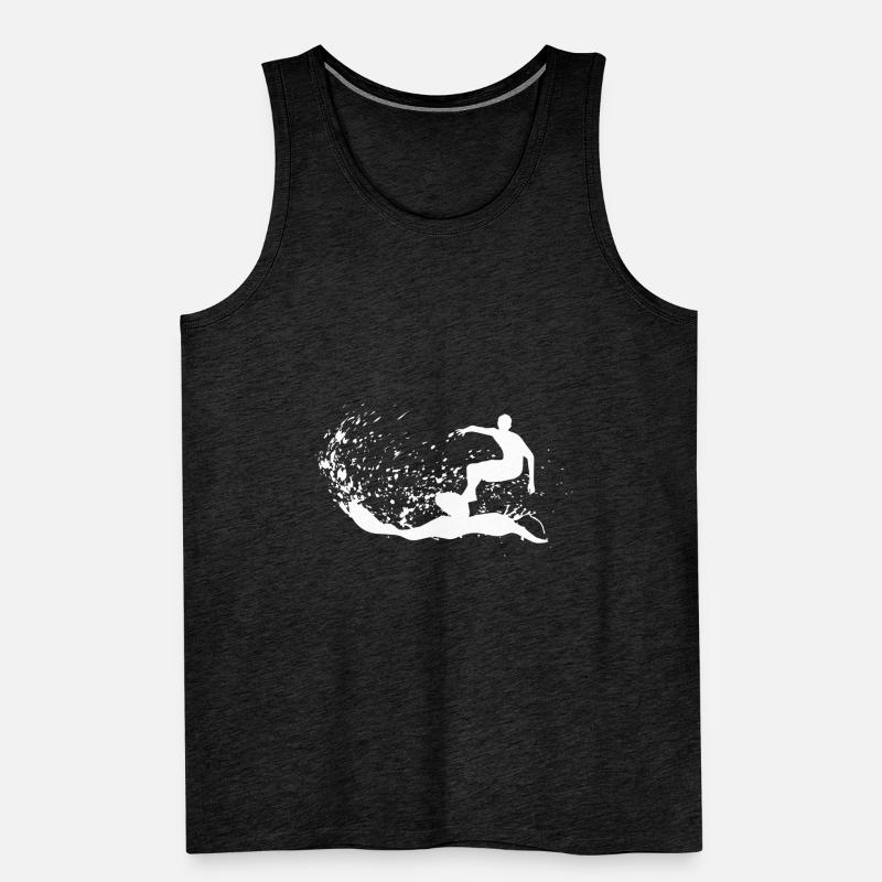 surfeur Débardeur bio Premium Homme