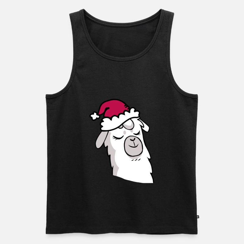 Christmas - Men's Premium Organic Tank Top - black