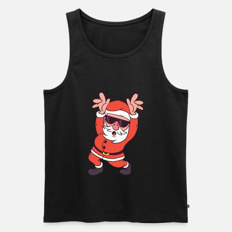 Weihnachten - Männer Premium Bio Tank Top - Schwarz