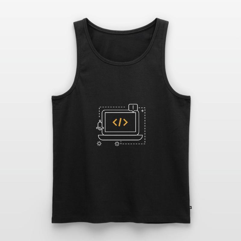 Programmierer Männer Premium Bio Tank Top