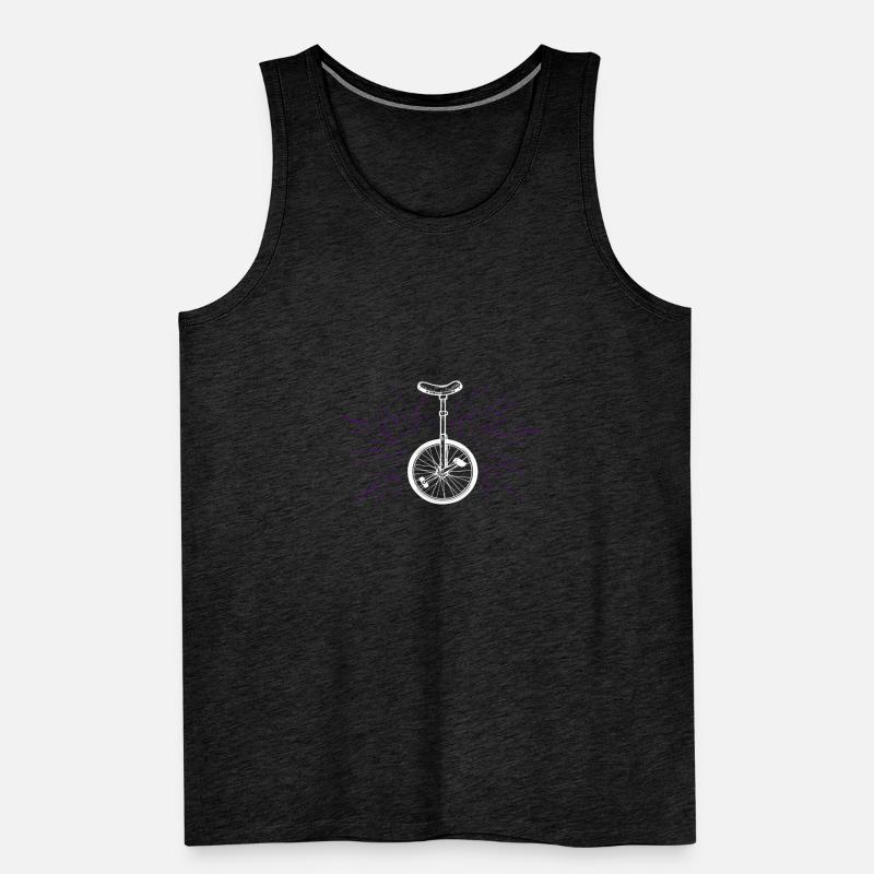 unicycle Men's Premium Organic Tank Top