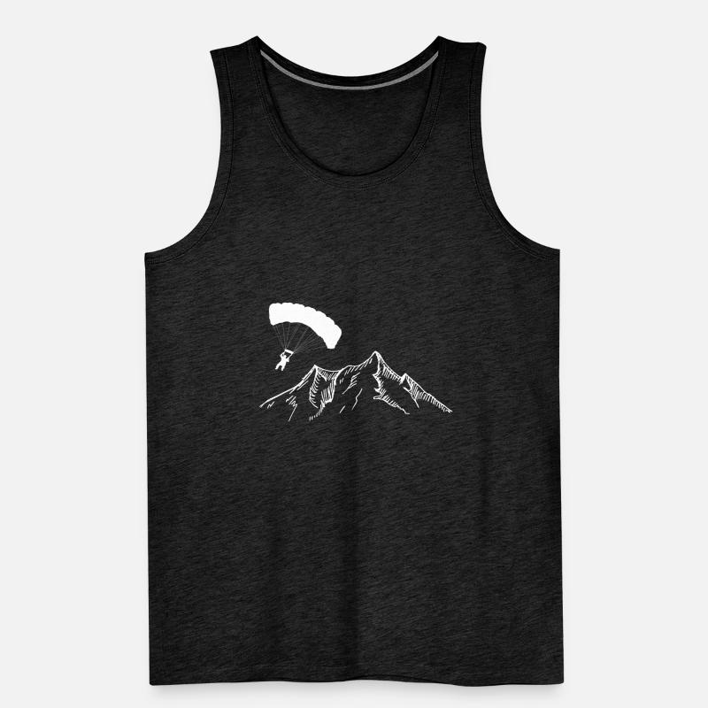 Paragleiten Männer Premium Bio Tank Top
