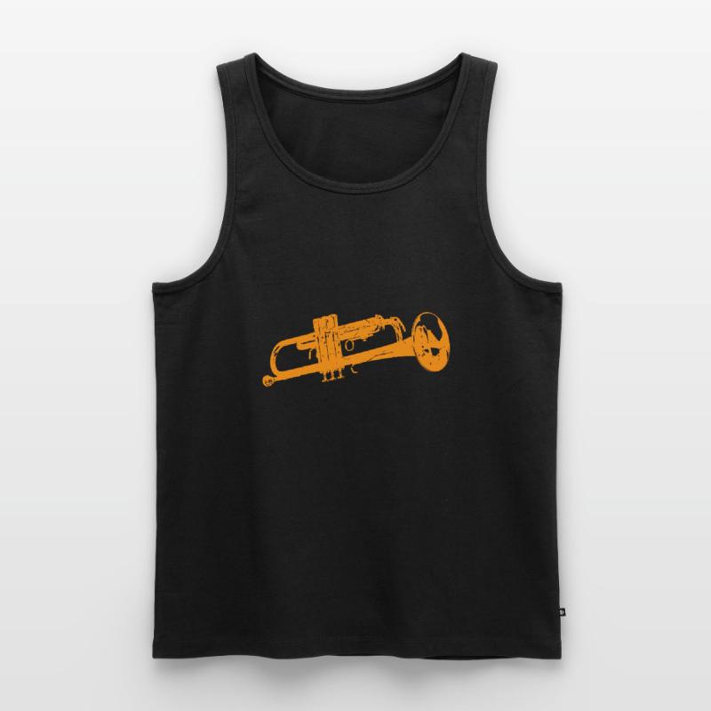 wind instrument Men's Premium Organic Tank Top