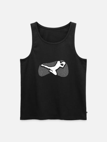 goalkeeper - Men's Premium Organic Tank Top - black