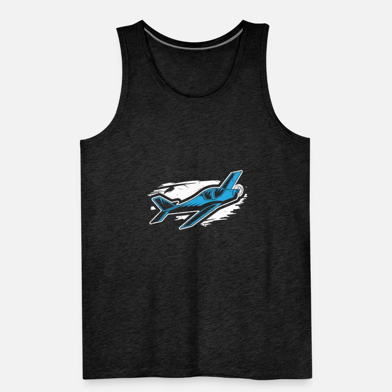 Model flight Men's Premium Organic Tank Top