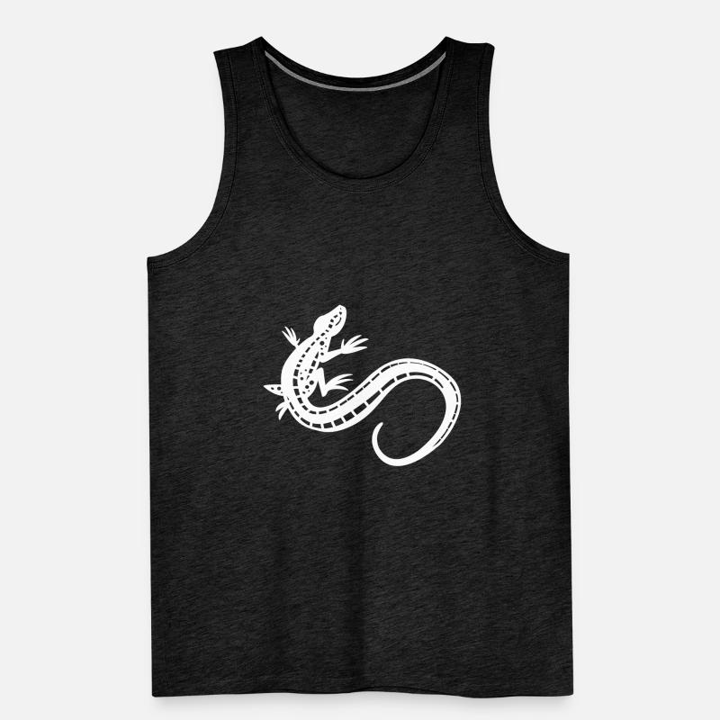 Echse Männer Premium Bio Tank Top
