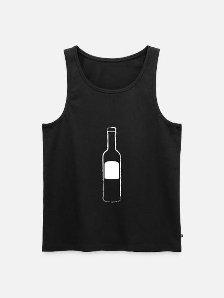 ouzo - Men's Premium Organic Tank Top - black