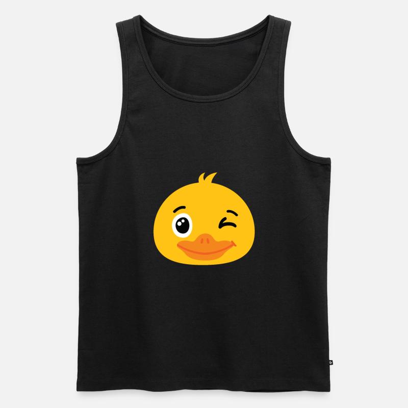 Rentner - Männer Premium Bio Tank Top - Schwarz