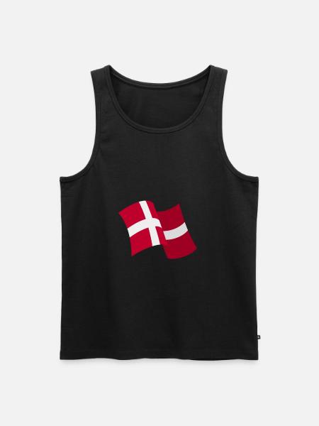 Denmark - Men's Premium Organic Tank Top - black
