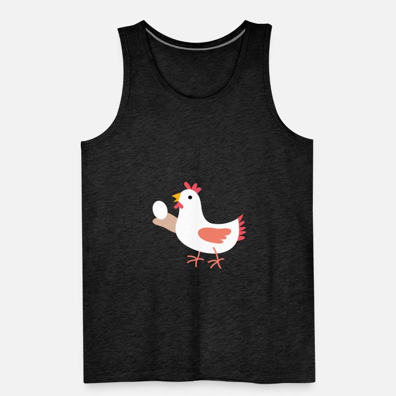 Hühner Männer Premium Bio Tank Top