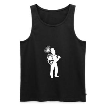 Schornsteinfeger - Männer Premium Bio Tank Top - Schwarz - Vorne - AI Model Male 178 light (178cm)