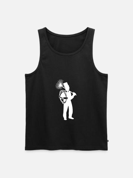 ramoneur - Débardeur bio Premium Homme - noir