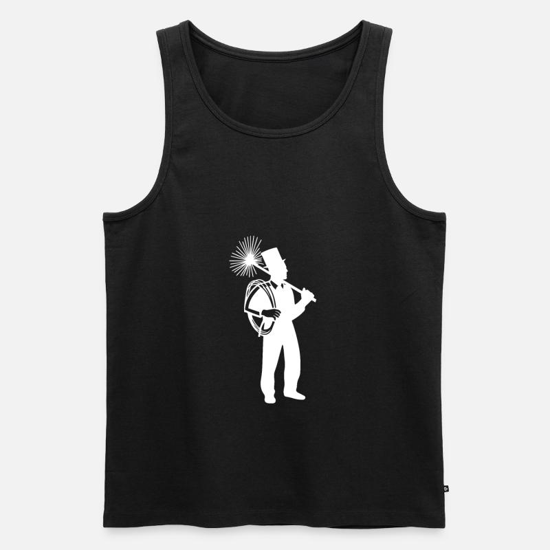 Schornsteinfeger - Männer Premium Bio Tank Top - Schwarz