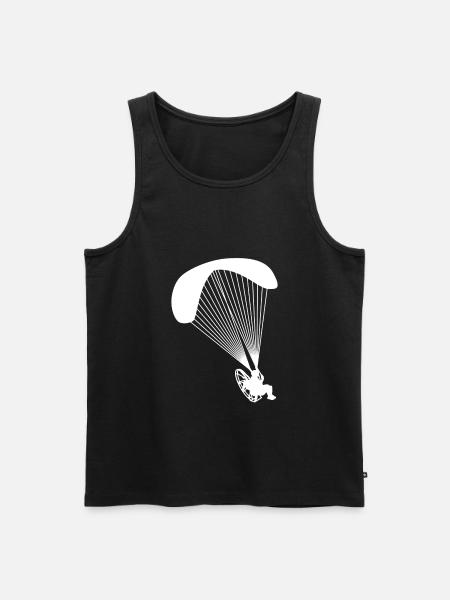 Paramotor - Men's Premium Organic Tank Top - black