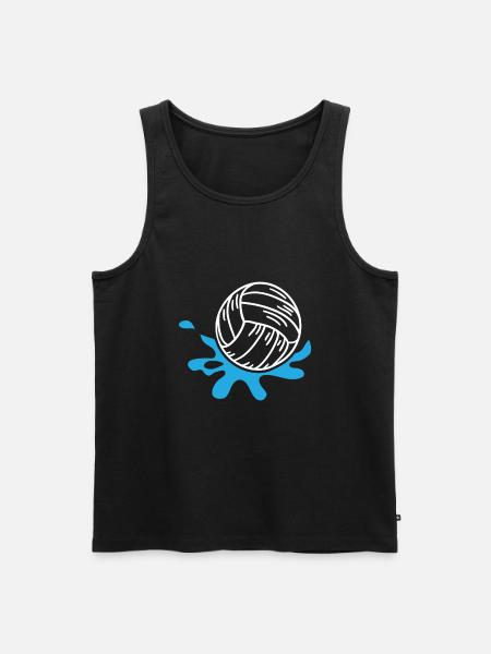 Water polo - Débardeur bio Premium Homme - noir