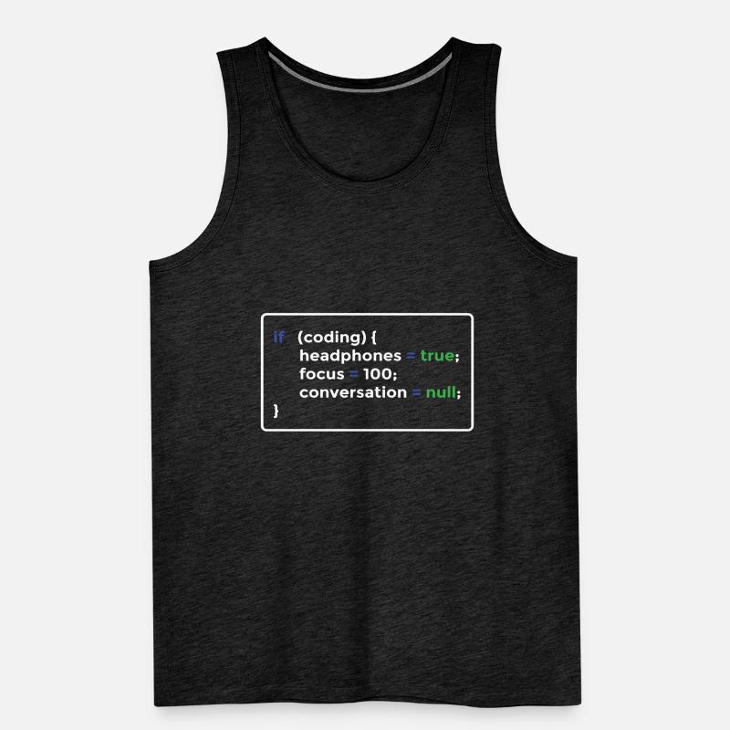 Programmer programming Men's Premium Organic Tank Top