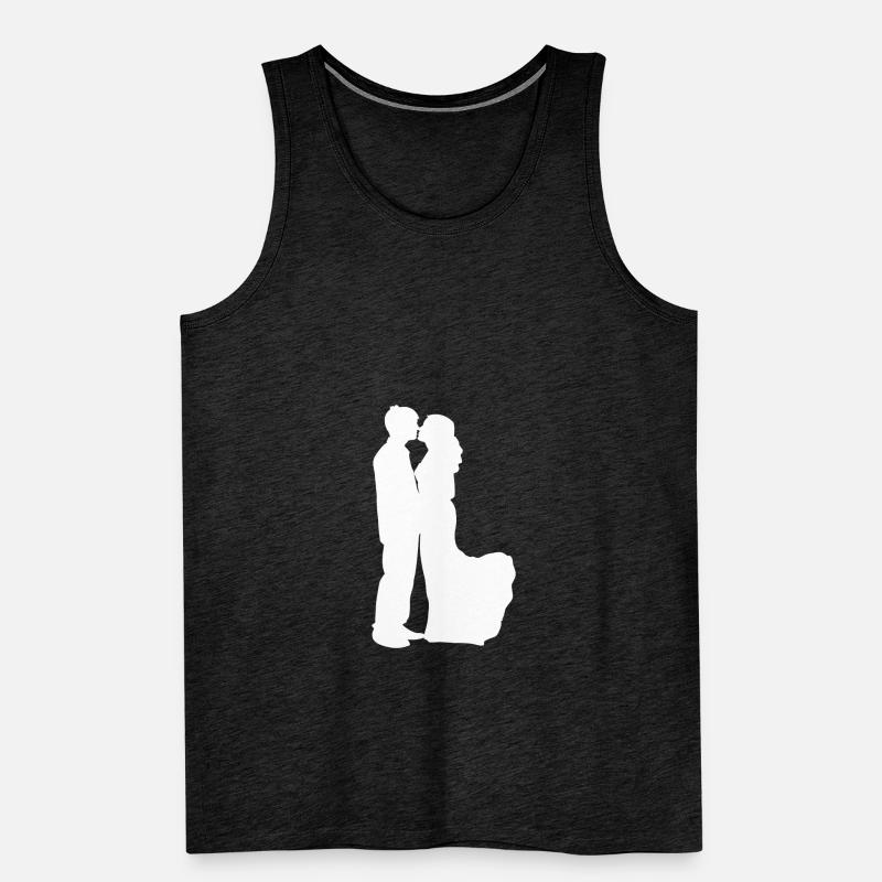 wedding Men's Premium Organic Tank Top