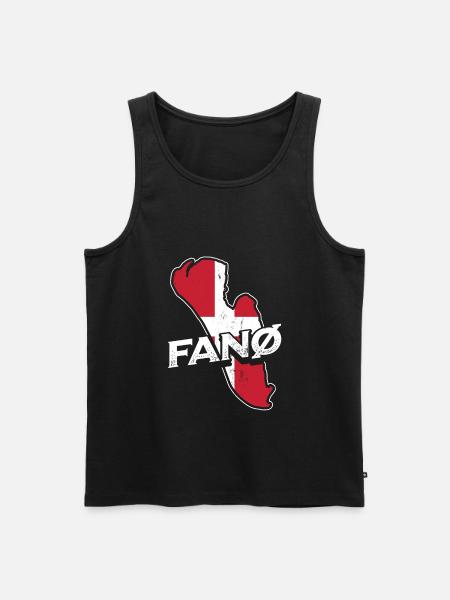 Fanö Fano - Men's Premium Organic Tank Top - black