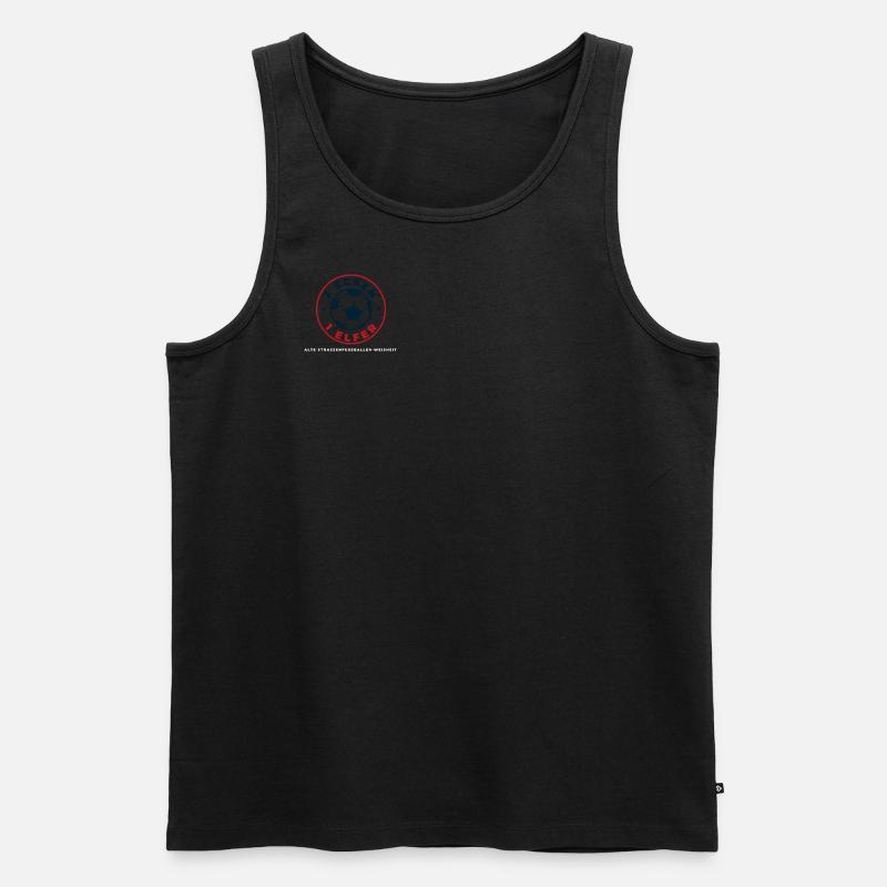 3 ecken 1 elfer - Männer Premium Bio Tank Top - undefined