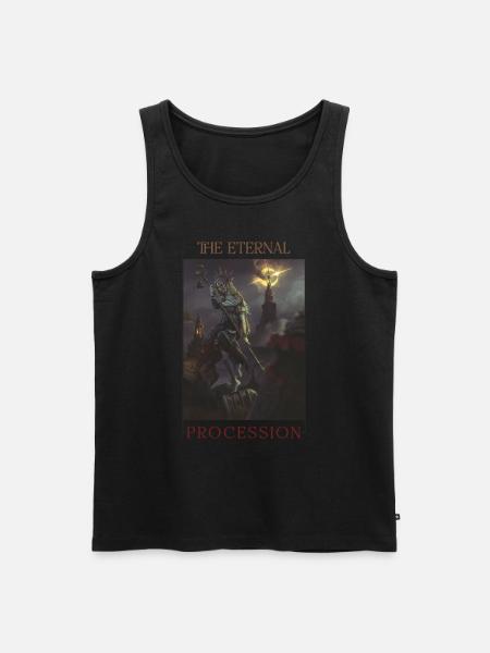 The Eternal Procession - Männer Premium Bio Tank Top - Schwarz