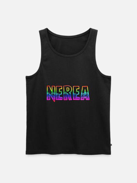 nerea rs rainbow - Men's Premium Organic Tank Top - black