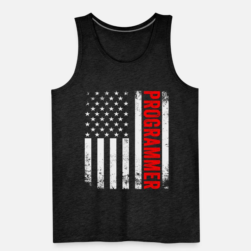 Programmierer Entwickler Programmierer Programmieren IT Computer Männer Premium Bio Tank Top