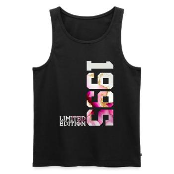 31ST BIRTHDAY 31 YEARS LIMITED EDITION 1995 - Men's Premium Organic Tank Top - black - Front - Michal (187cm)
