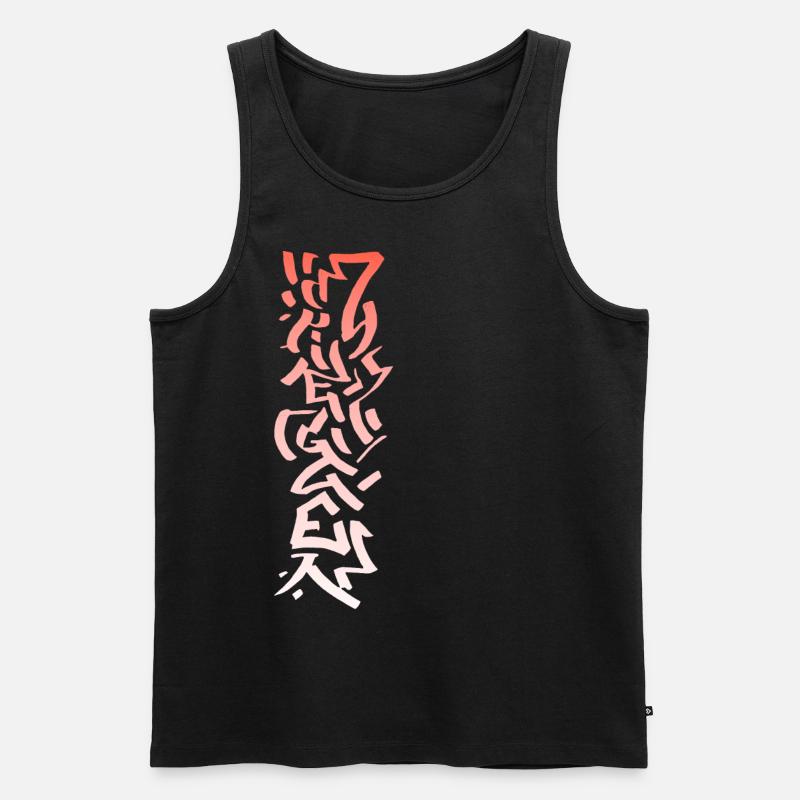 Siegen Tattoo - Männer Premium Bio Tank Top - Schwarz