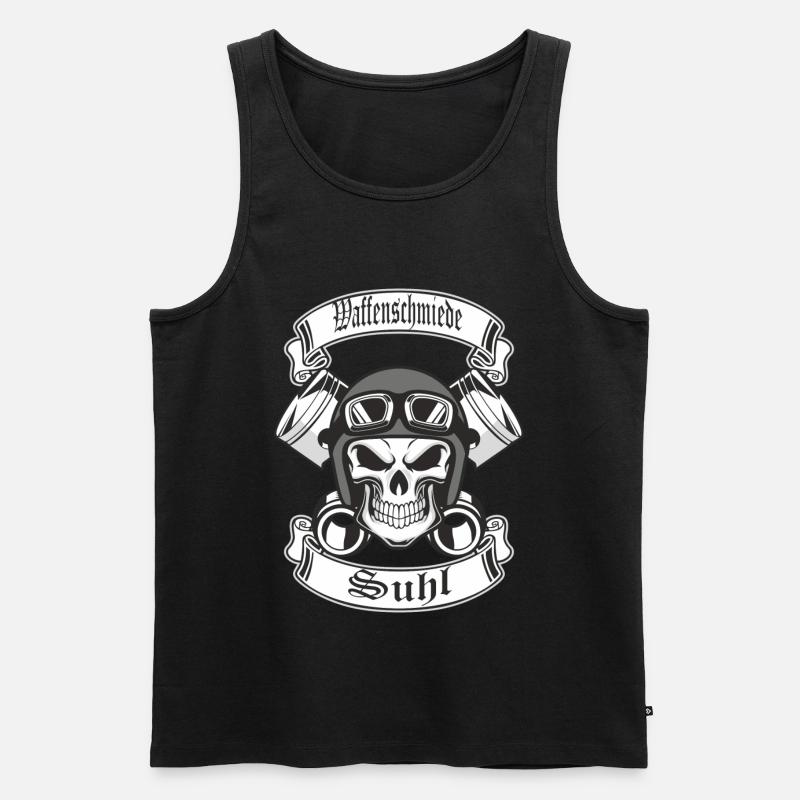 Forgerons d’armes Suhl - Débardeur bio Premium Homme - noir