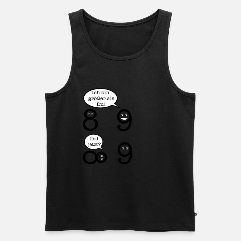 Mathematik Witz - Männer Premium Bio Tank Top - undefined