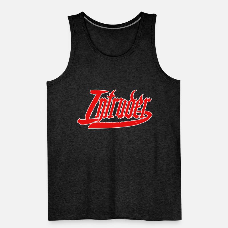 indringer hacker indringer clan sticker computer Mannen Premium Bio Tanktop