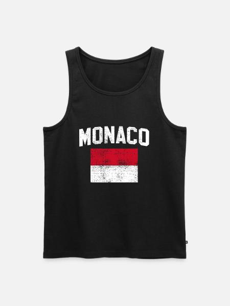 Monaco - Débardeur bio Premium Homme - noir