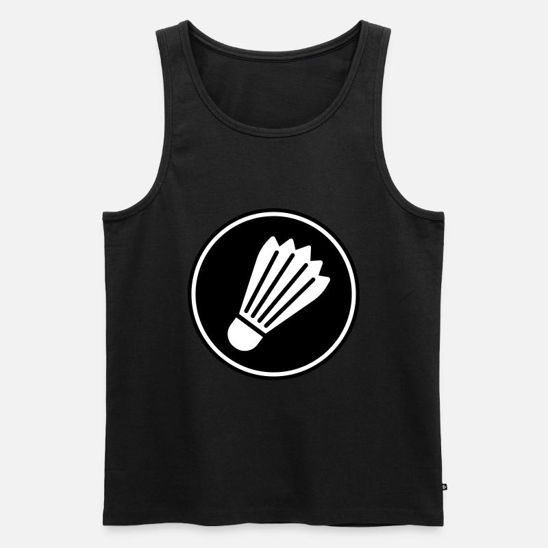 badminton - Männer Premium Bio Tank Top - undefined
