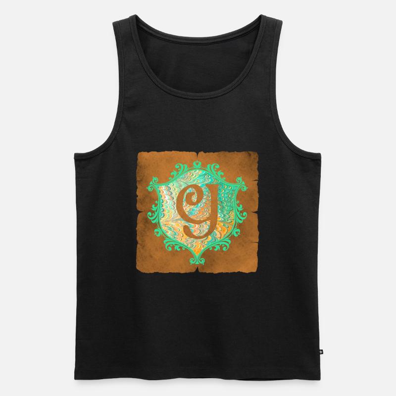 e 36 y - Männer Premium Bio Tank Top - Schwarz